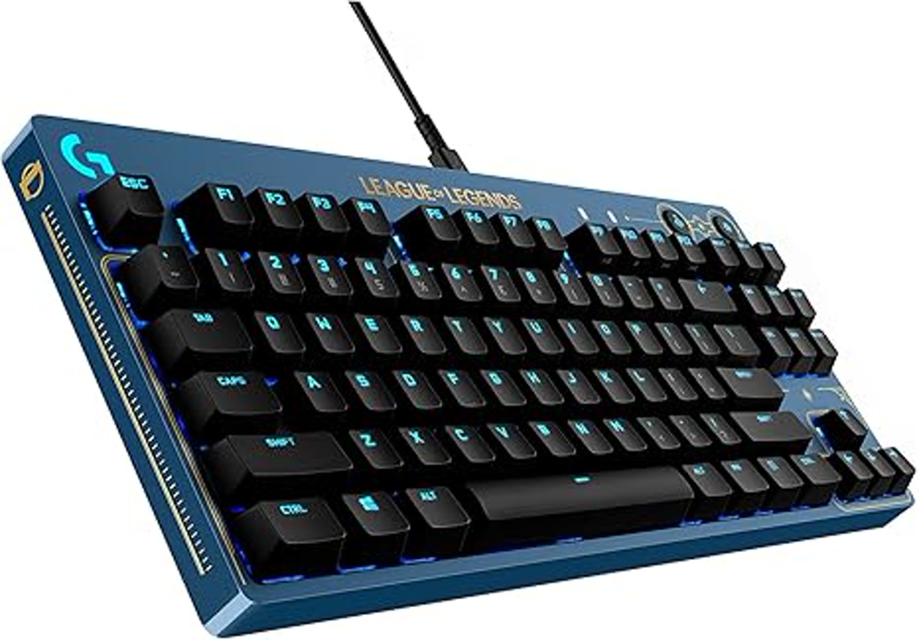 Logitech G PRO League of Legends Mechanical Gaming Keyboard TKL Wired RGB - product photo 2 at Keystone Discounts