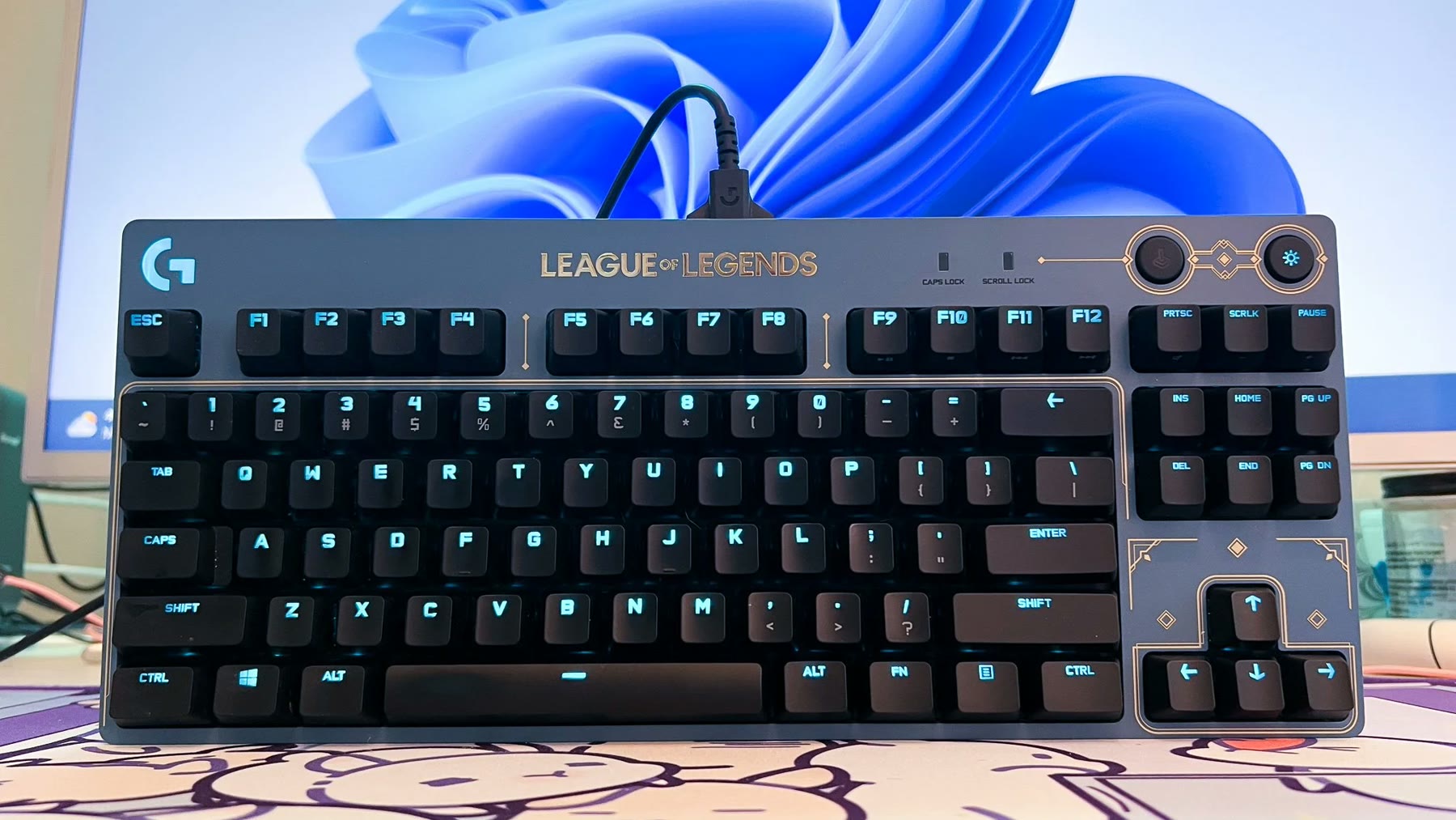 Logitech G PRO League of Legends Mechanical Gaming Keyboard TKL Wired RGB - product photo 4 at Keystone Discounts