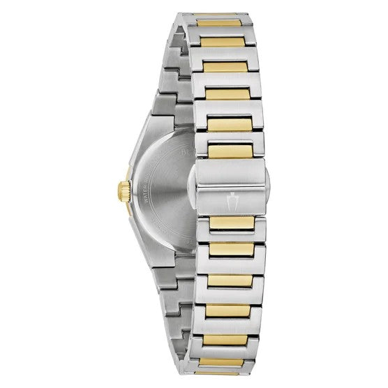 Bulova 98L323 Women's Two-Tone Stainless Steel Quartz Watch 29mm New - product photo 4 at Keystone Discounts