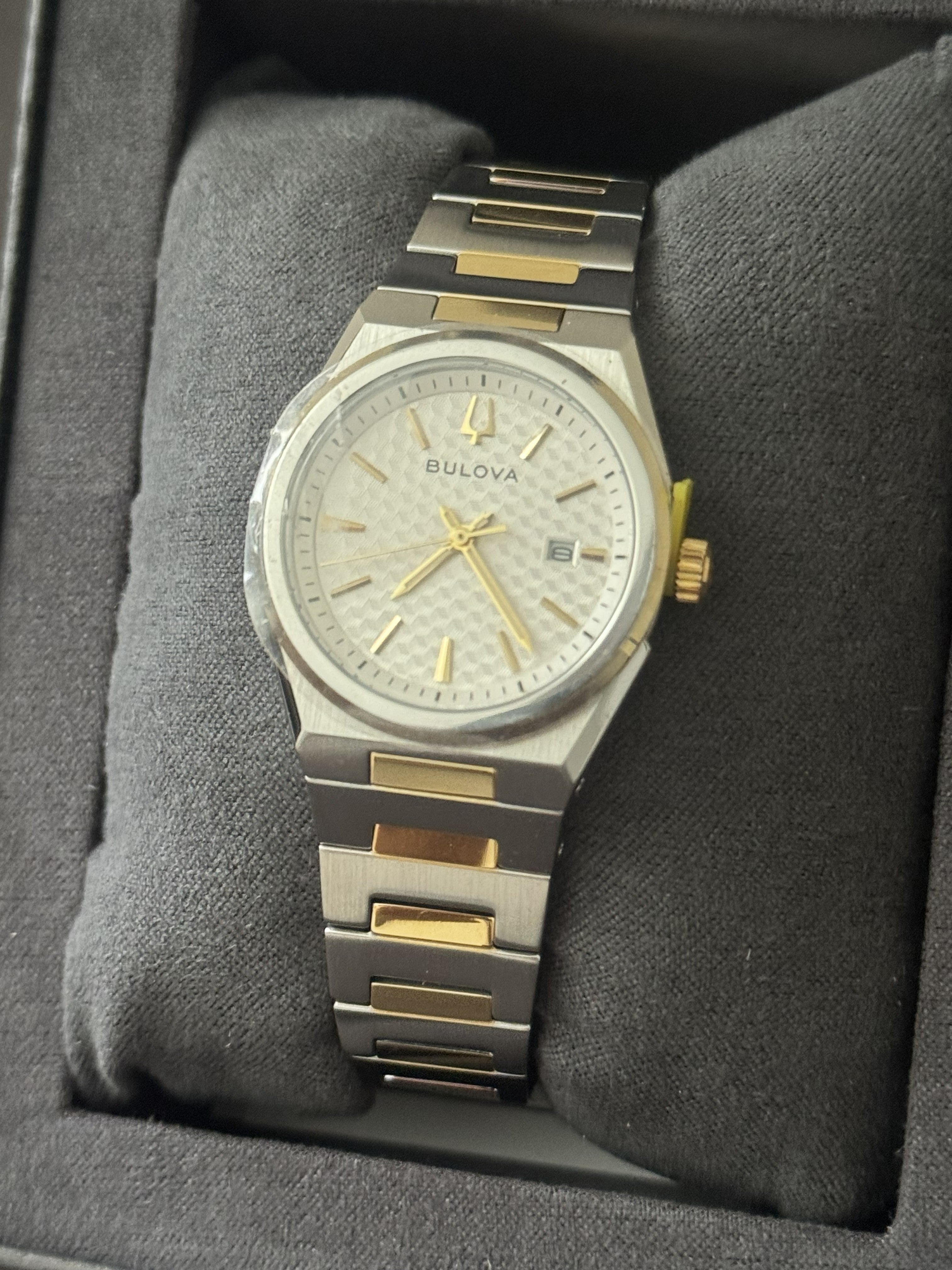 Bulova 98L323 Women's Two-Tone Stainless Steel Quartz Watch 29mm New - product photo 2 at Keystone Discounts