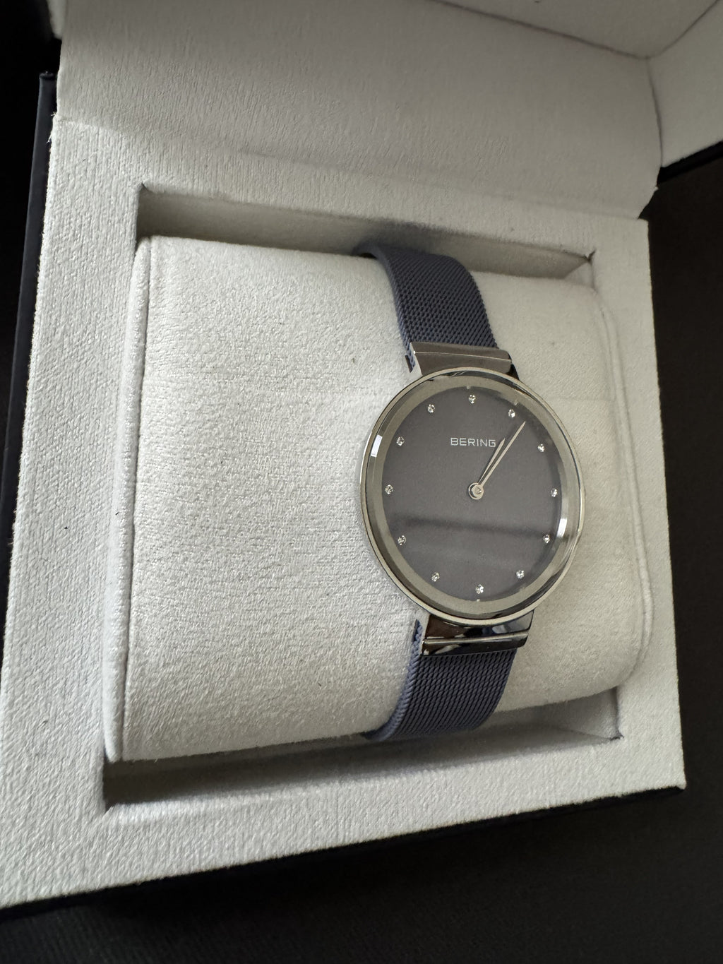 Bering 10131-909 Women's Classic Lavender Dial Stainless Steel Watch 31mm NEW - product photo 4 at Keystone Discounts