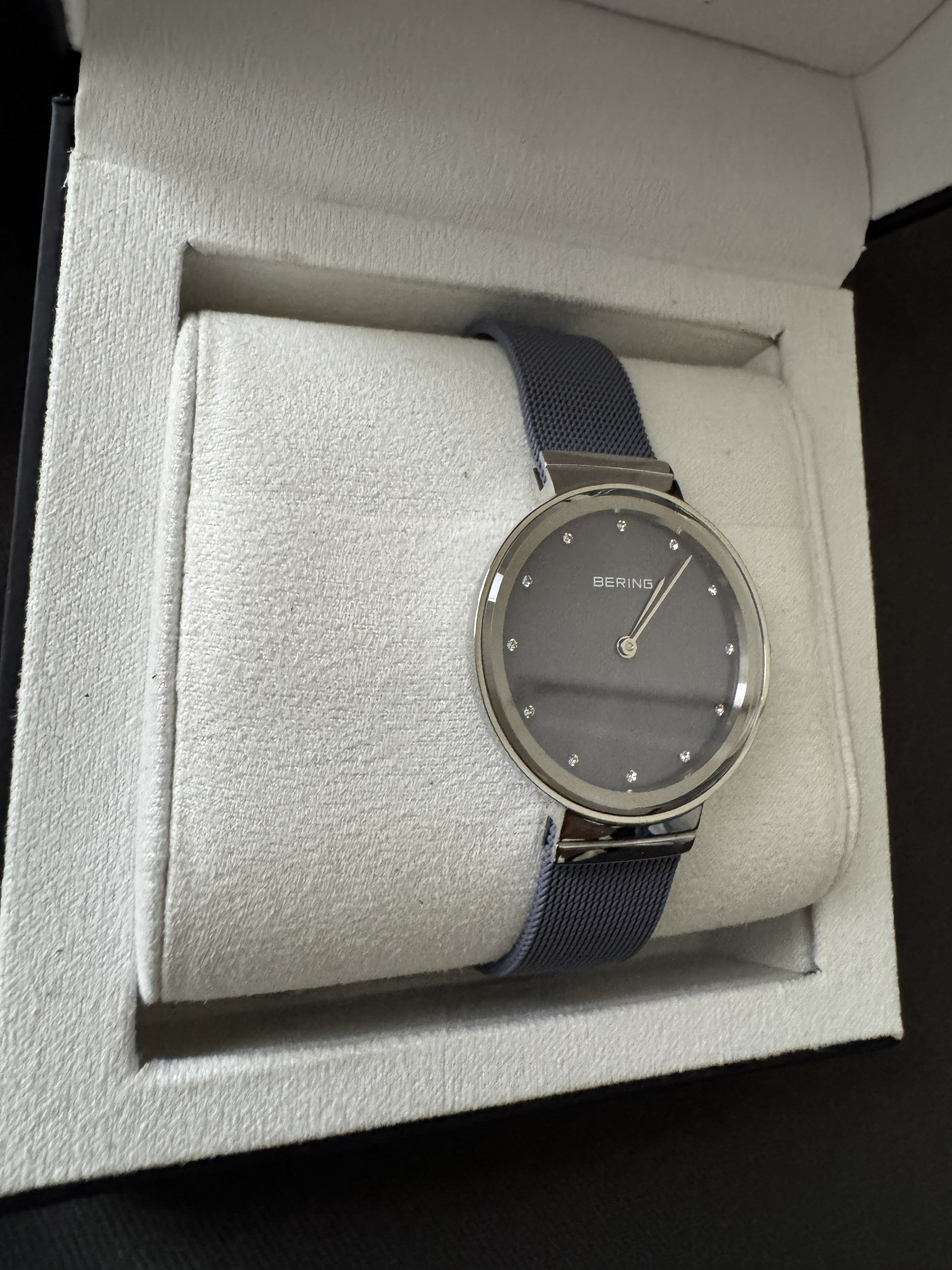 Bering 10131-909 Women's Classic Lavender Dial Stainless Steel Watch 31mm NEW - product photo 4 at Keystone Discounts