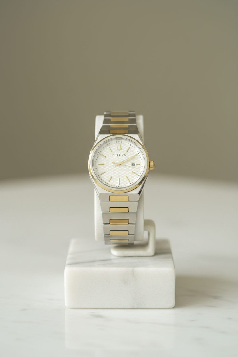 Bulova 98L323 Women's Two-Tone Stainless Steel Quartz Watch 29mm New - main product photo at Keystone Discounts