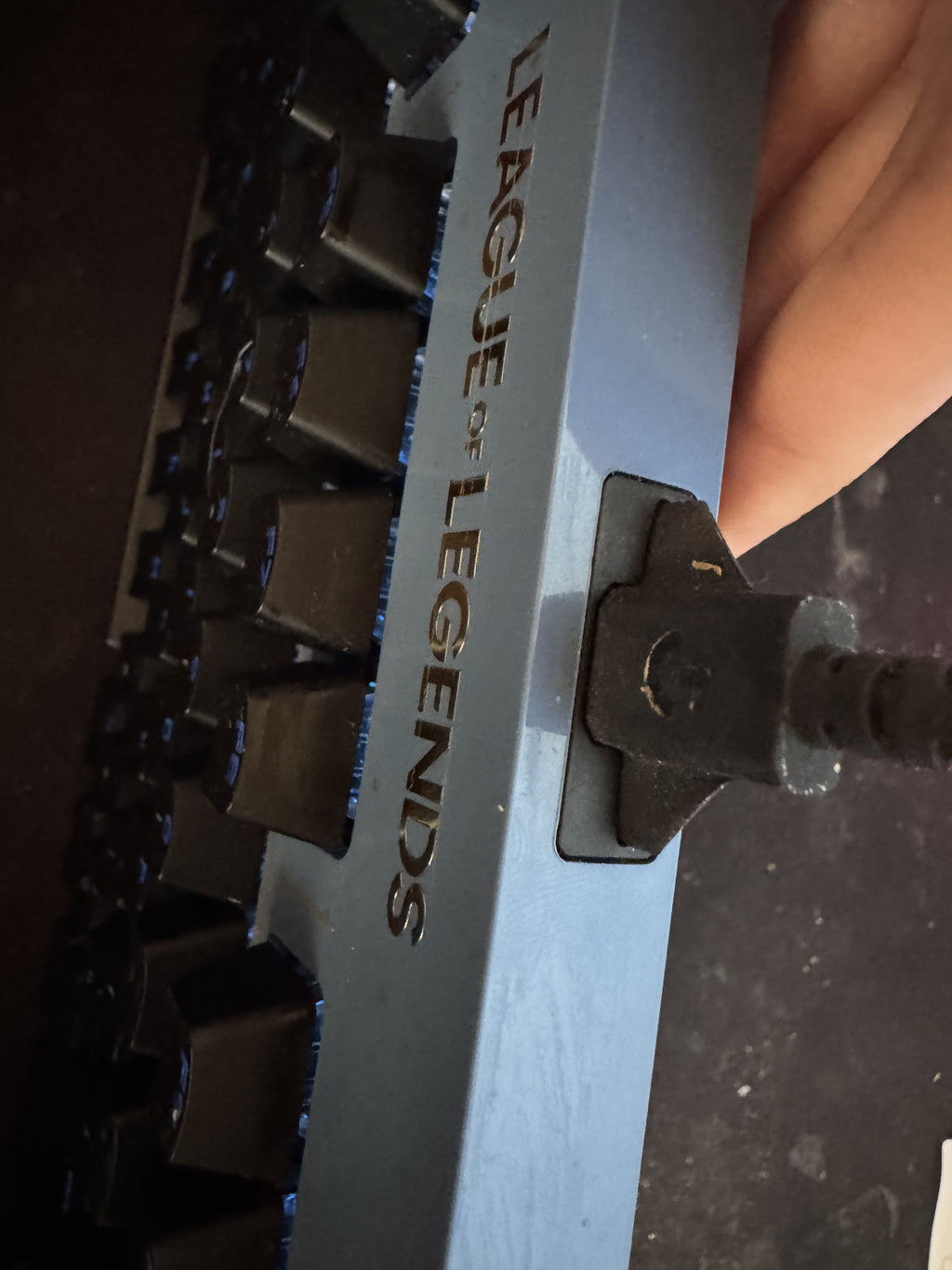 Logitech G PRO League of Legends Mechanical Gaming Keyboard TKL Wired RGB - product photo 6 at Keystone Discounts