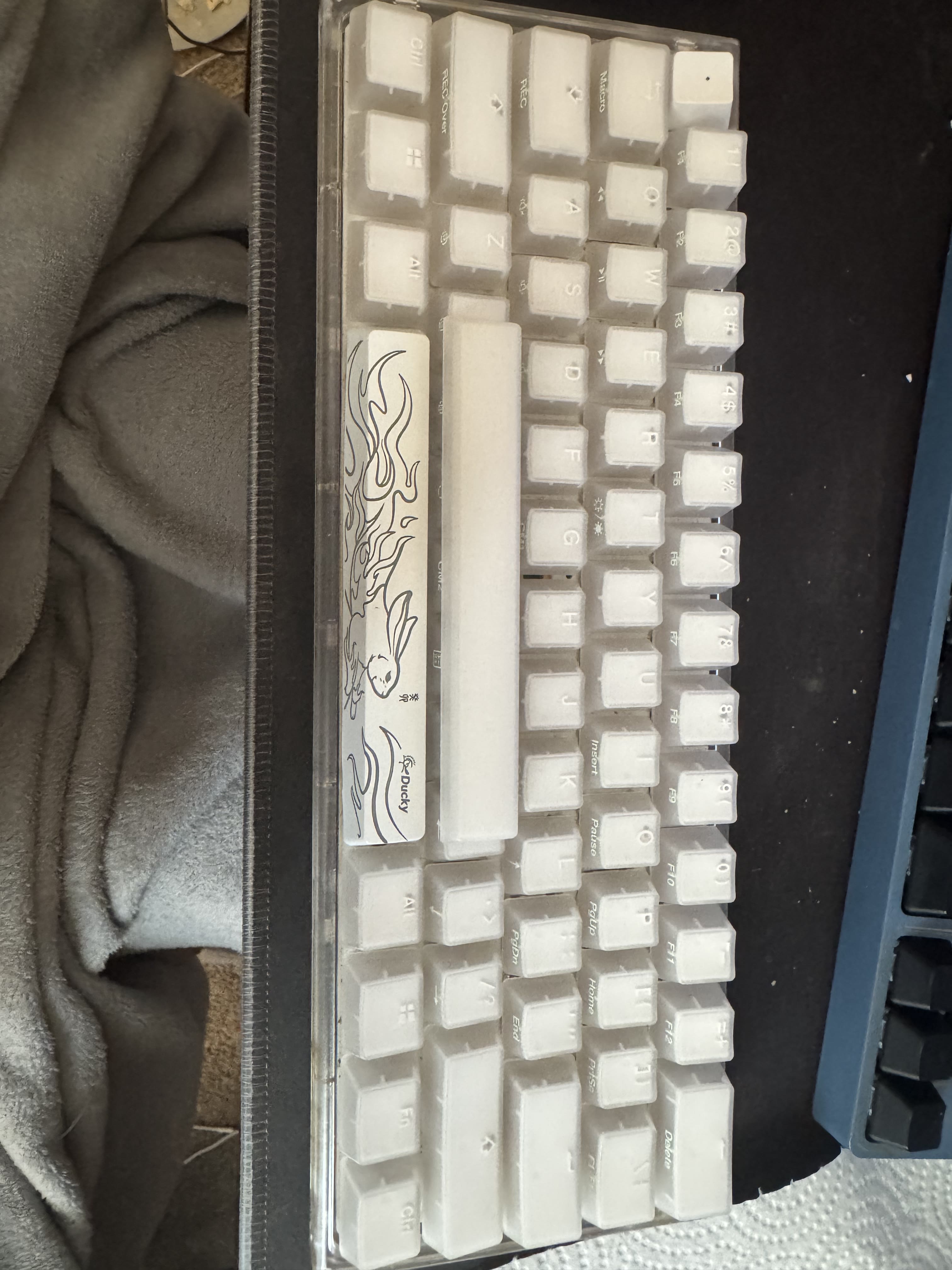 Ducky One 3 Mini 60% RGB Mechanical Keyboard Cherry MX Red Hotswap Used - product photo 6 at Keystone Discounts