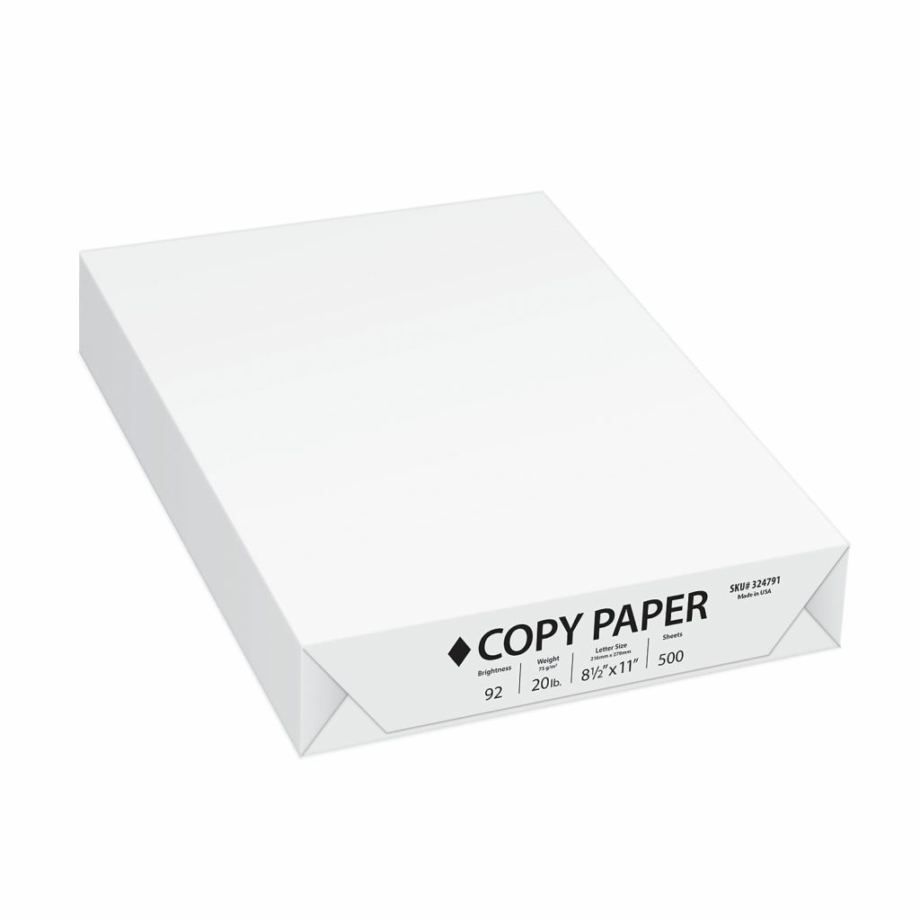 Advantage Inkjet/Laser Paper, Letter, 24 lb, 800 Sheets