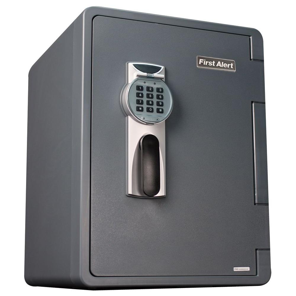 First Alert 2096DF-BD 2.1 Cu. Ft. Fire & Waterproof Bolt-Down Safe