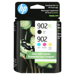 HP 902XL High-Yield Color Ink Cartridge 3-Pack (Cyan/Magenta/Yellow)